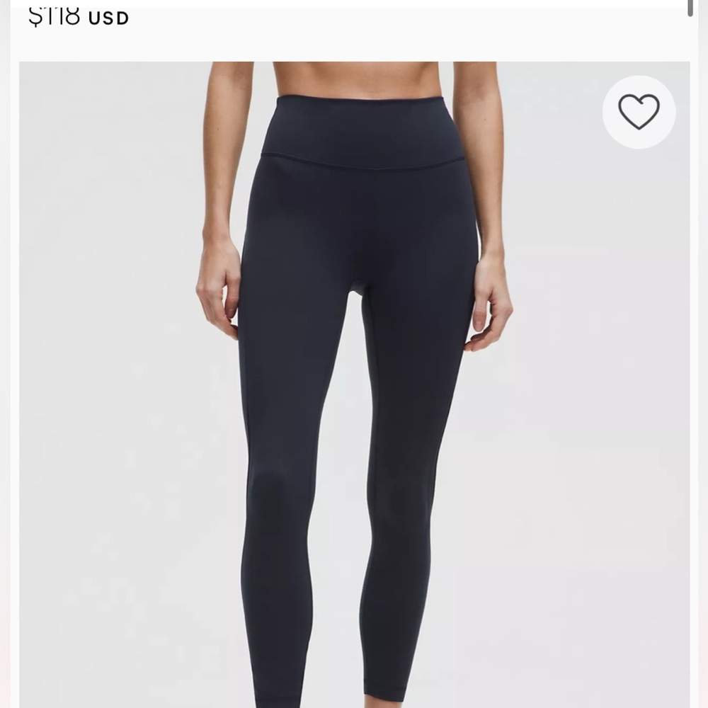 lululemon athletica Black Leggings